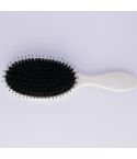 Boar Bristle Hair Brush White